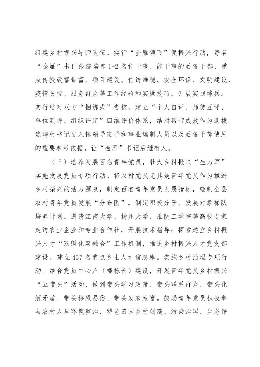 乡村振兴人才队伍经验交流材料.docx,第4页预览