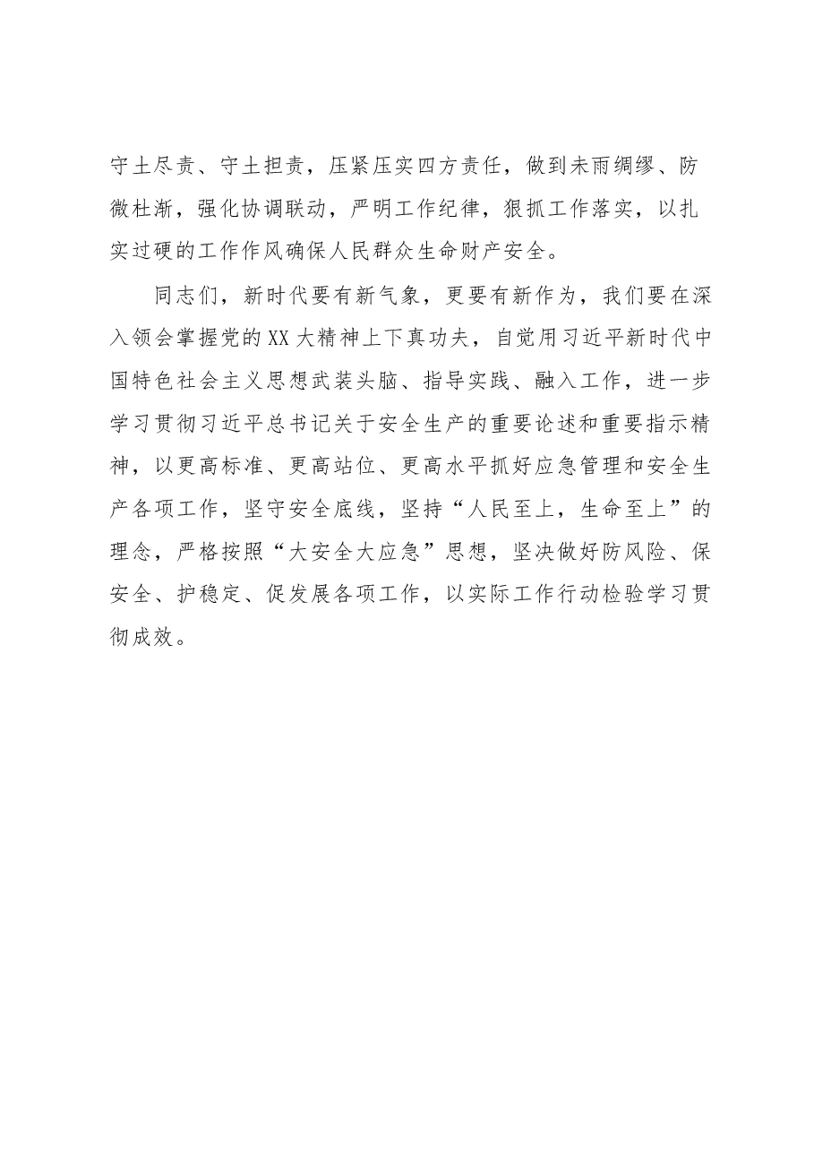深入学习党的XX大精神扎实做好安全生产工作研讨发言.docx,第4页预览