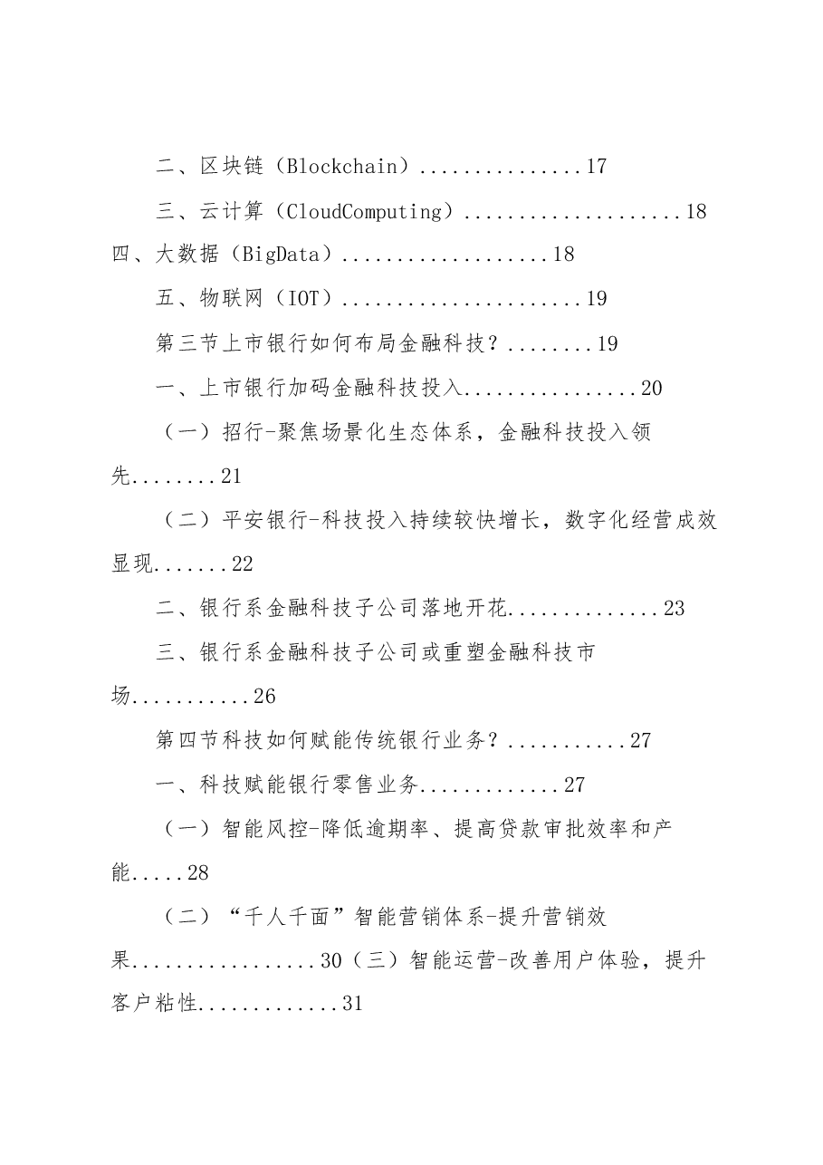 2025年中国银行金融科技行业市场发展战略研究报告.docx,第2页预览