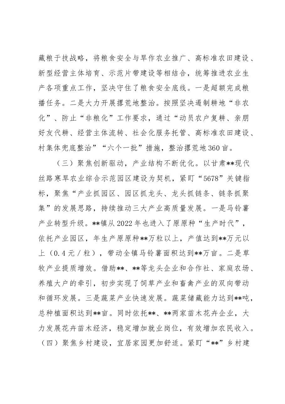镇长在2023年全镇工作会议上的讲话.docx,第2页预览