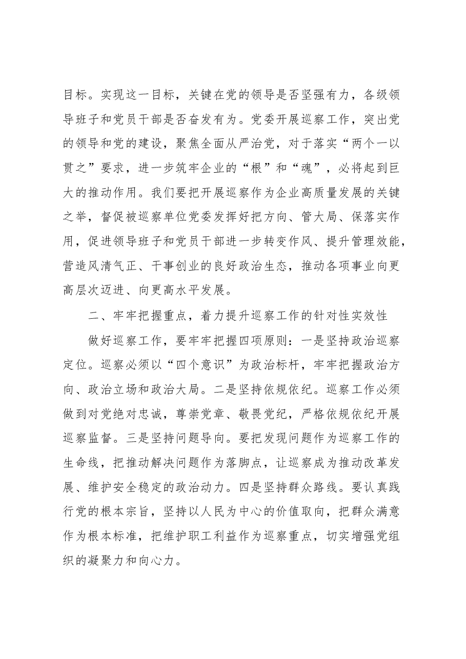 在2023年首轮巡察动员会上的讲话.docx,第3页预览