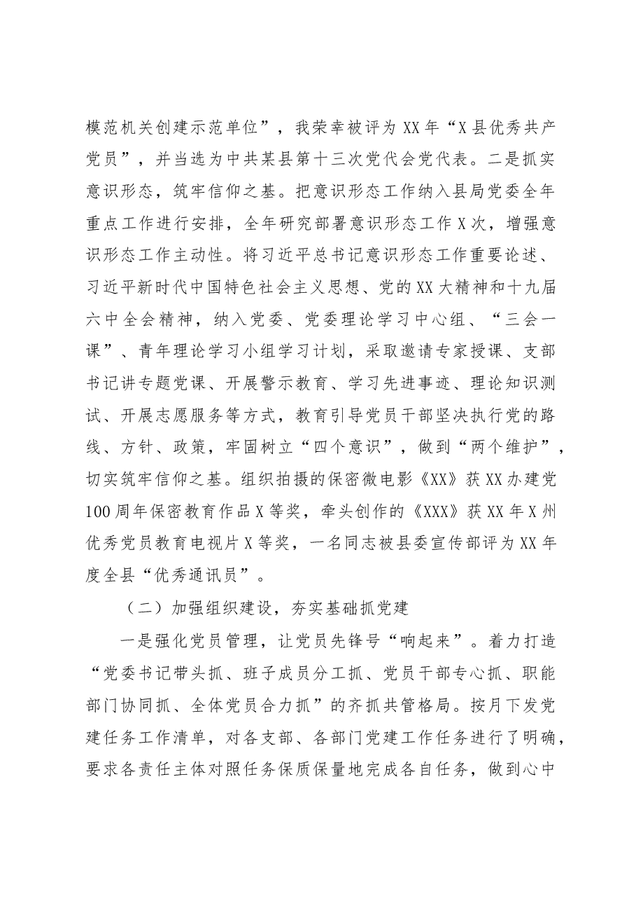 税务局党委书记抓基层党建述职报告.docx,第2页预览