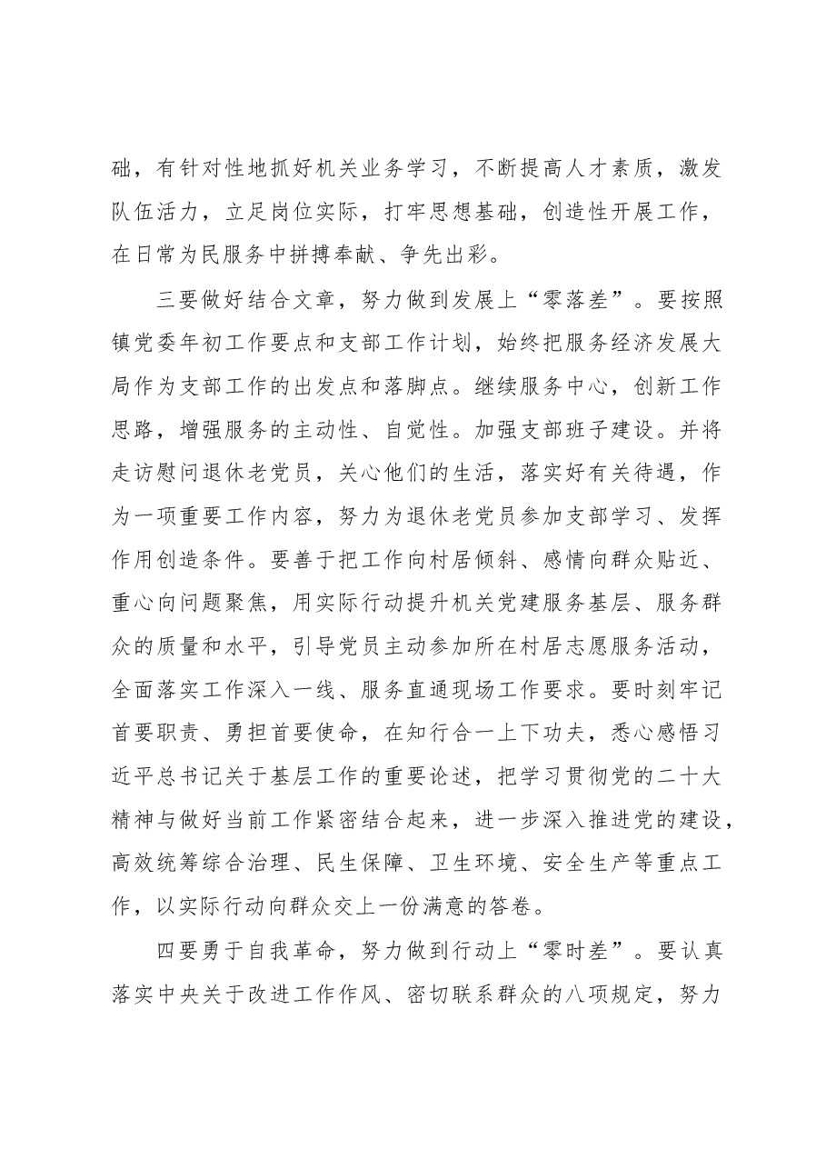 镇党委书记在机关当支部2023年一季度会议上的讲话.docx,第3页预览