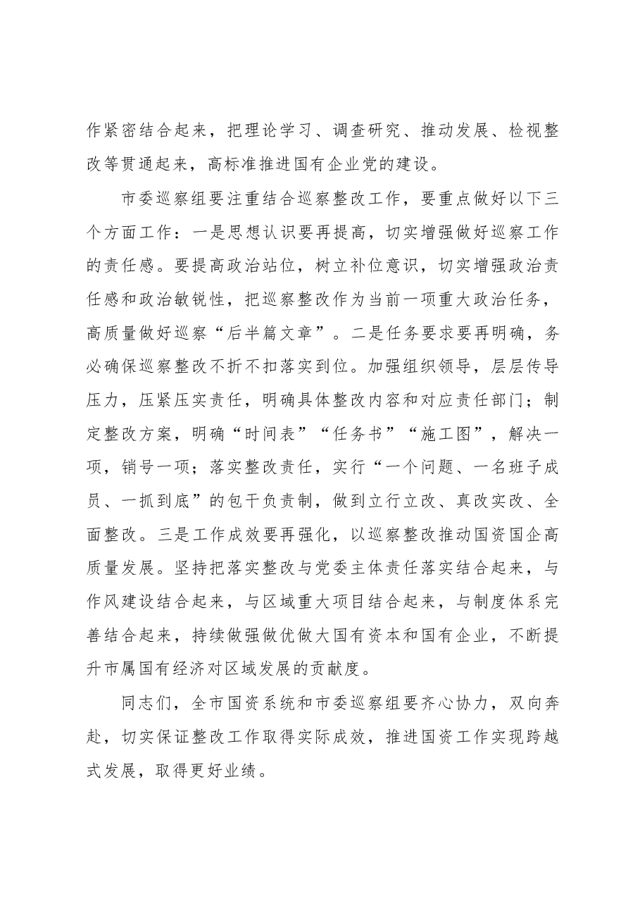 在市国资系统巡察整改工作专题会议上的讲话.docx,第3页预览