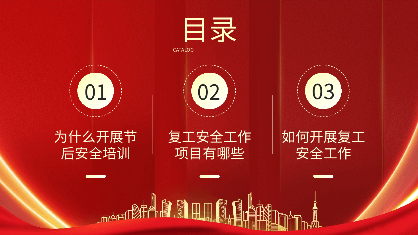 蓝色简约风复工安全生产培训PPT.pptx,第3页预览