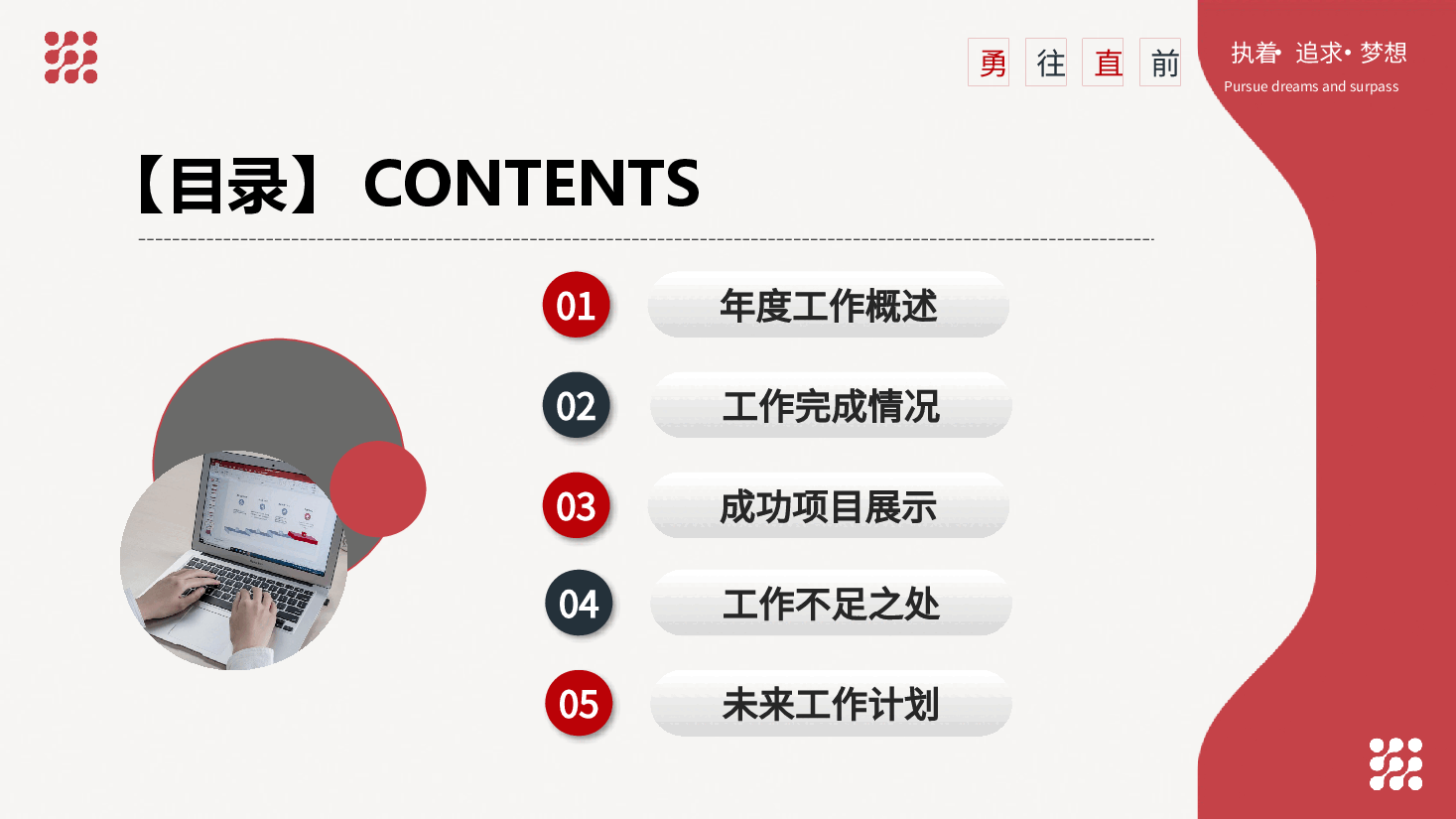 经典红色工作总结述职报告PPT.pptx,第2页预览