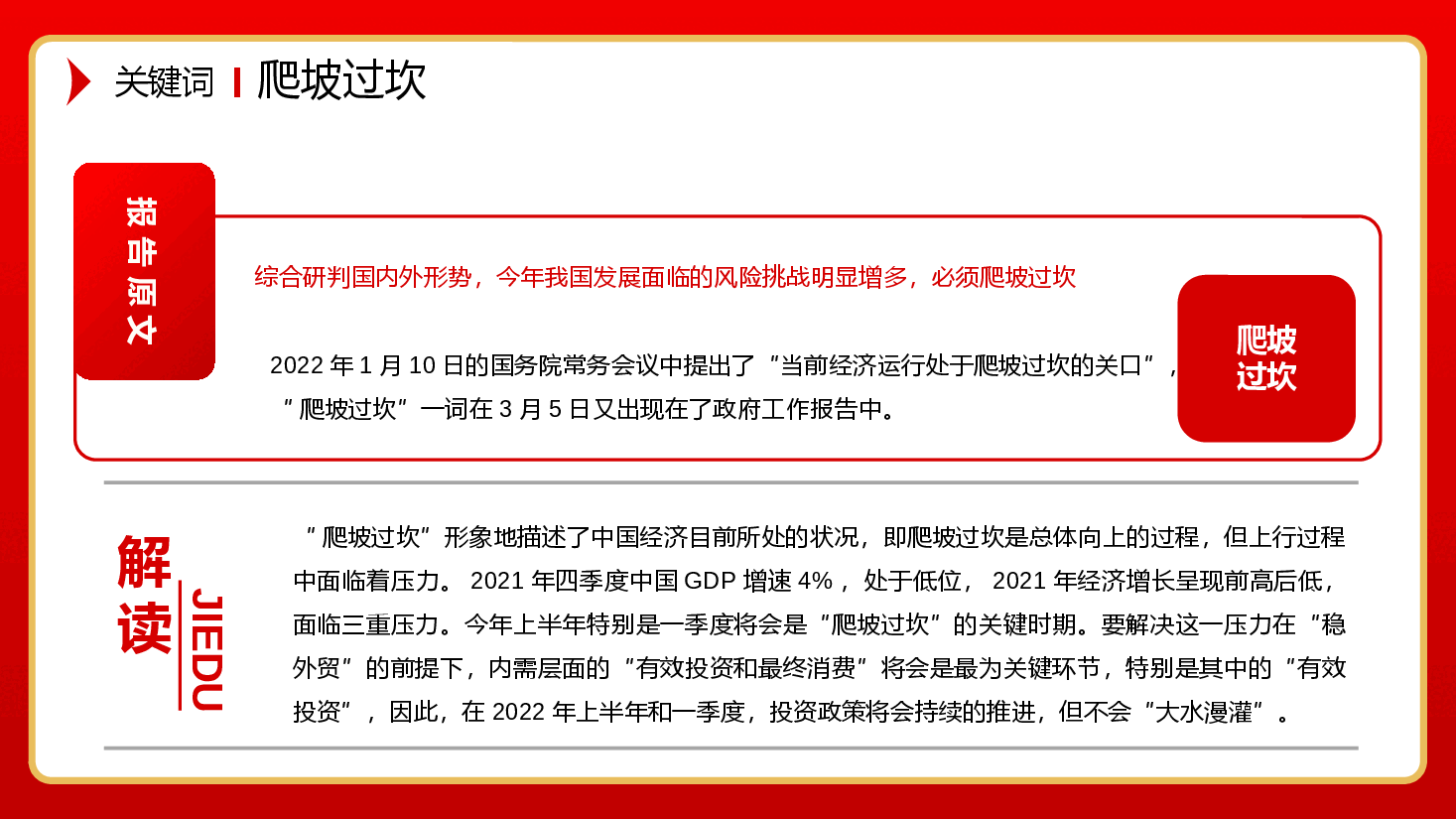 经典红色政府工作报告中43个关键词PPT.pptx,第2页预览