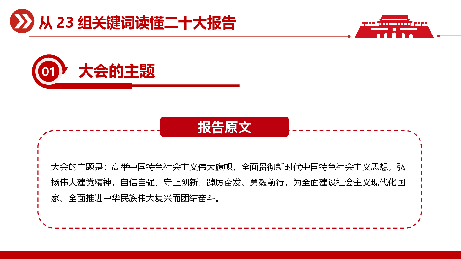经典红色从23组关键词读懂二十大报告PPT.pptx,第3页预览