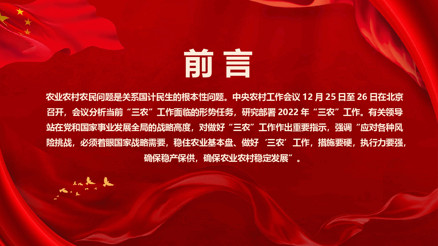 经典红色学习中央农村工作会议精神PPT.pptx,第2页预览