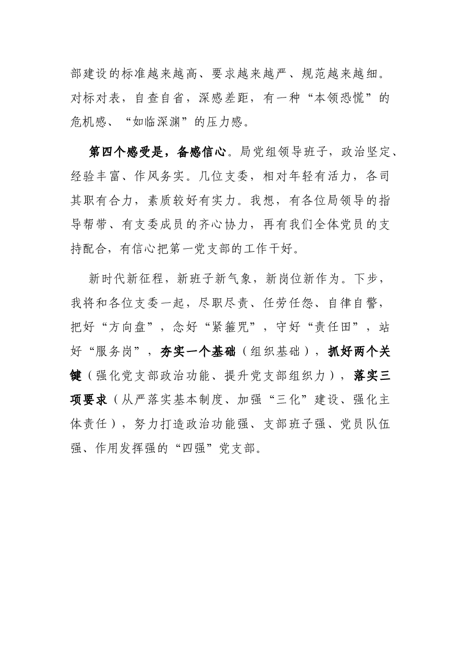 新当选党支部书记讲话.docx,第2页预览