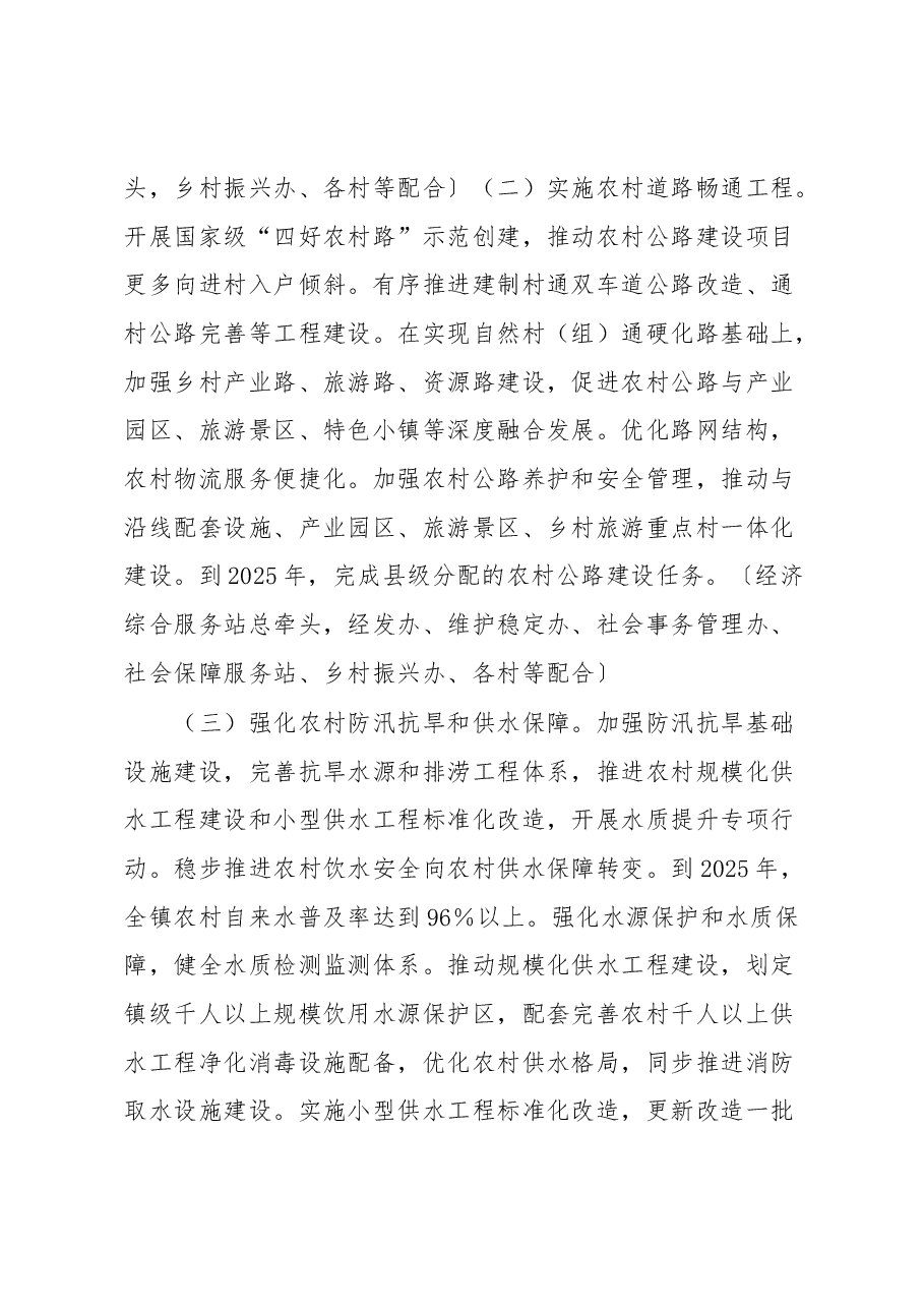 xx镇乡村建设行动方案.docx,第3页预览