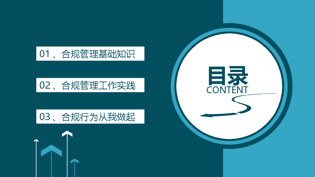 蓝色商务风企业员工合规管理培训动态PPT.pptx,第2页预览
