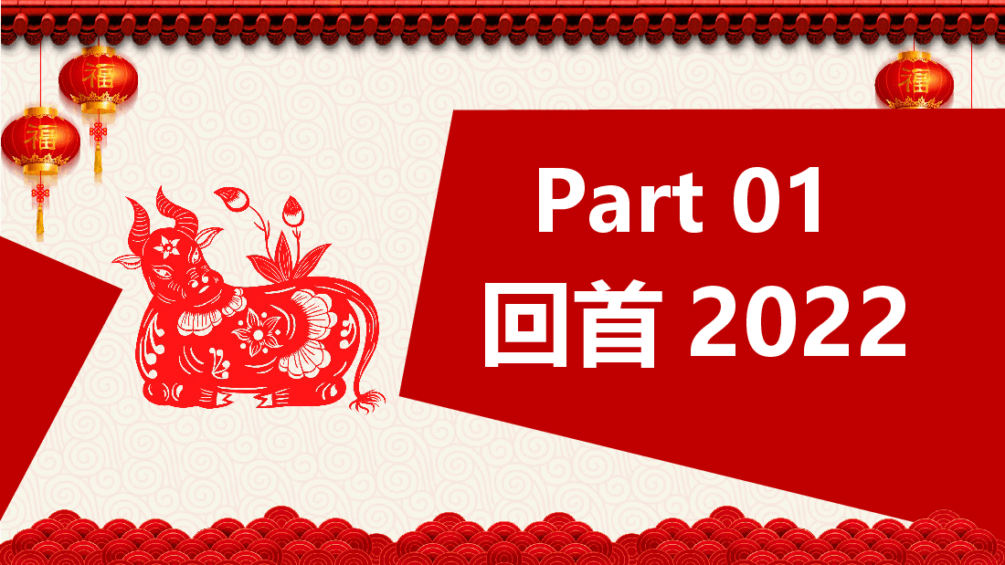 中国红剪纸喜庆工作总结暨年会颁奖模板.pptx,第3页预览