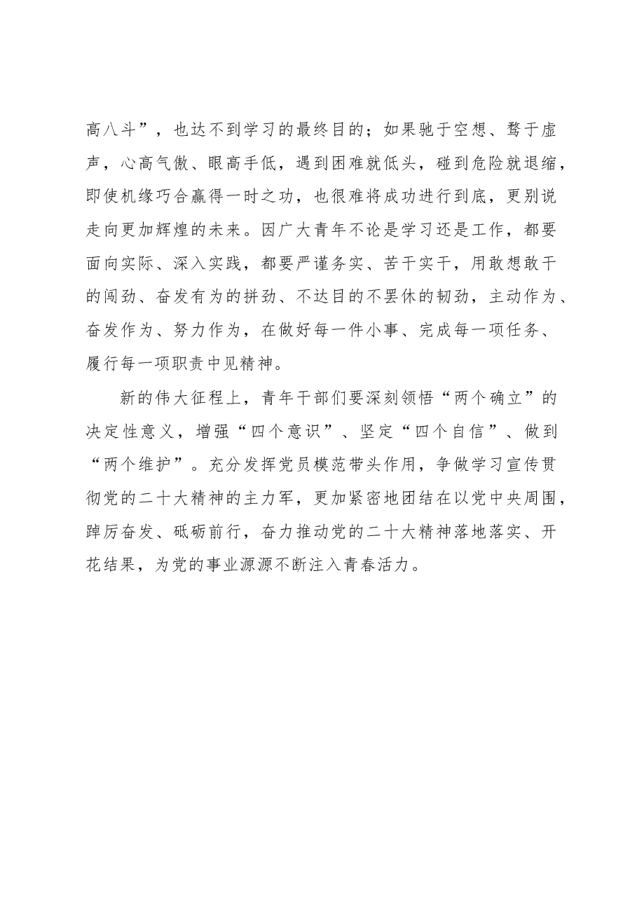 青年干部交流发言:让青春在新征程上书写光荣与梦想.docx,第3页预览