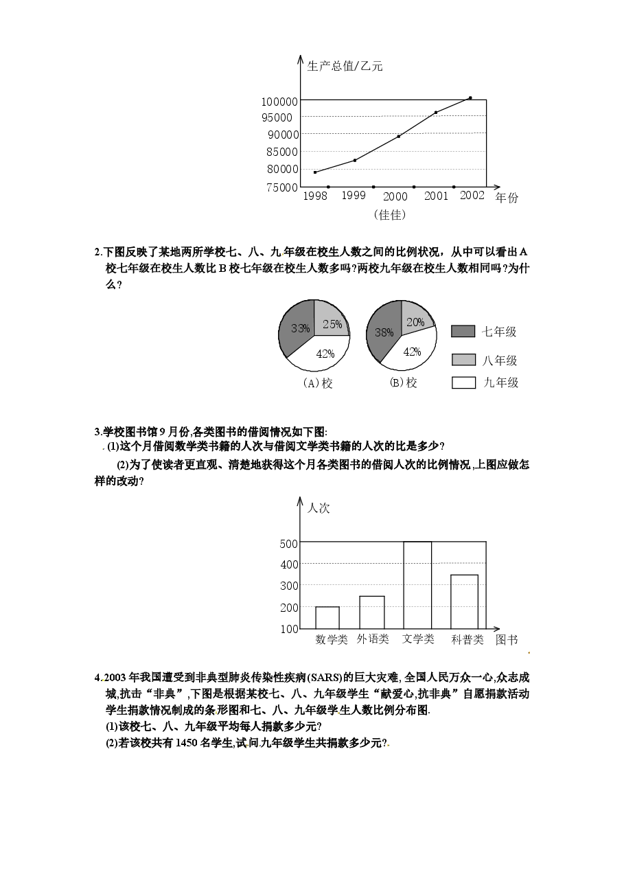 北师大版九年级数学下册课时同步练习-4.150年的变化(1)附答案.doc,第2页预览