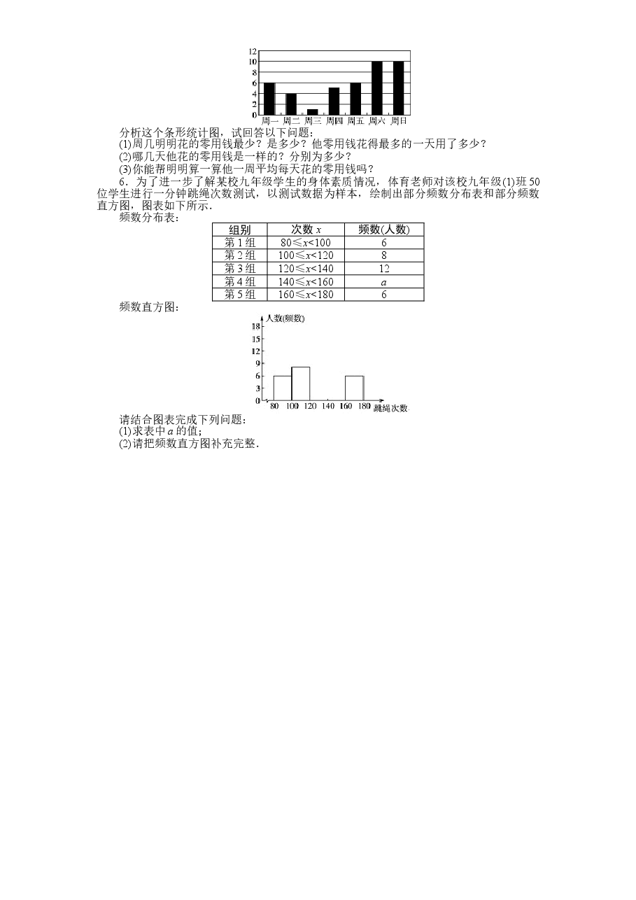 北师大版七年级数学上册第6章《数据的收集与整理》同步练习及答案—6.3数据的表示.doc，第2页预览