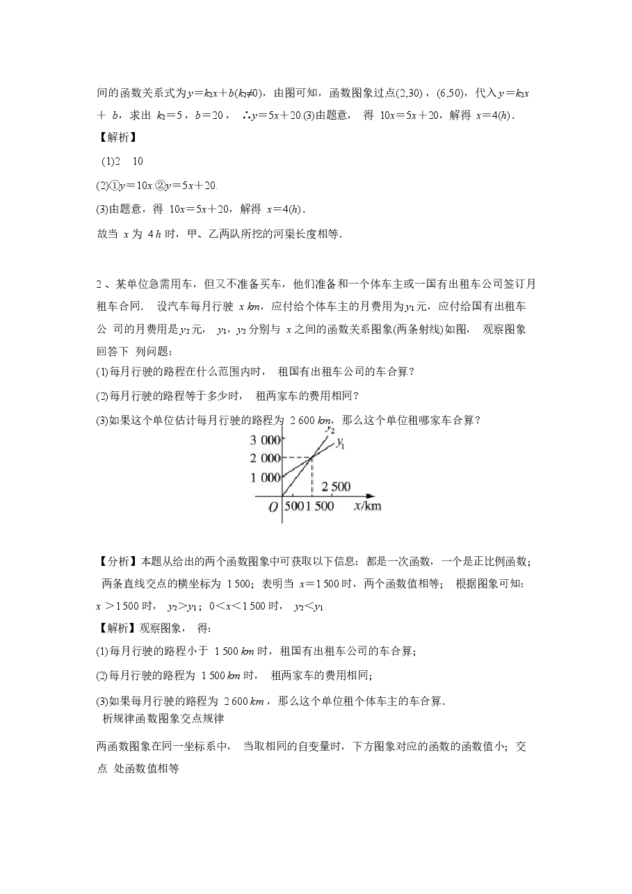 初中数学专题22 一次函数在实际应用中的最值问题(教师版).docx,第2页预览