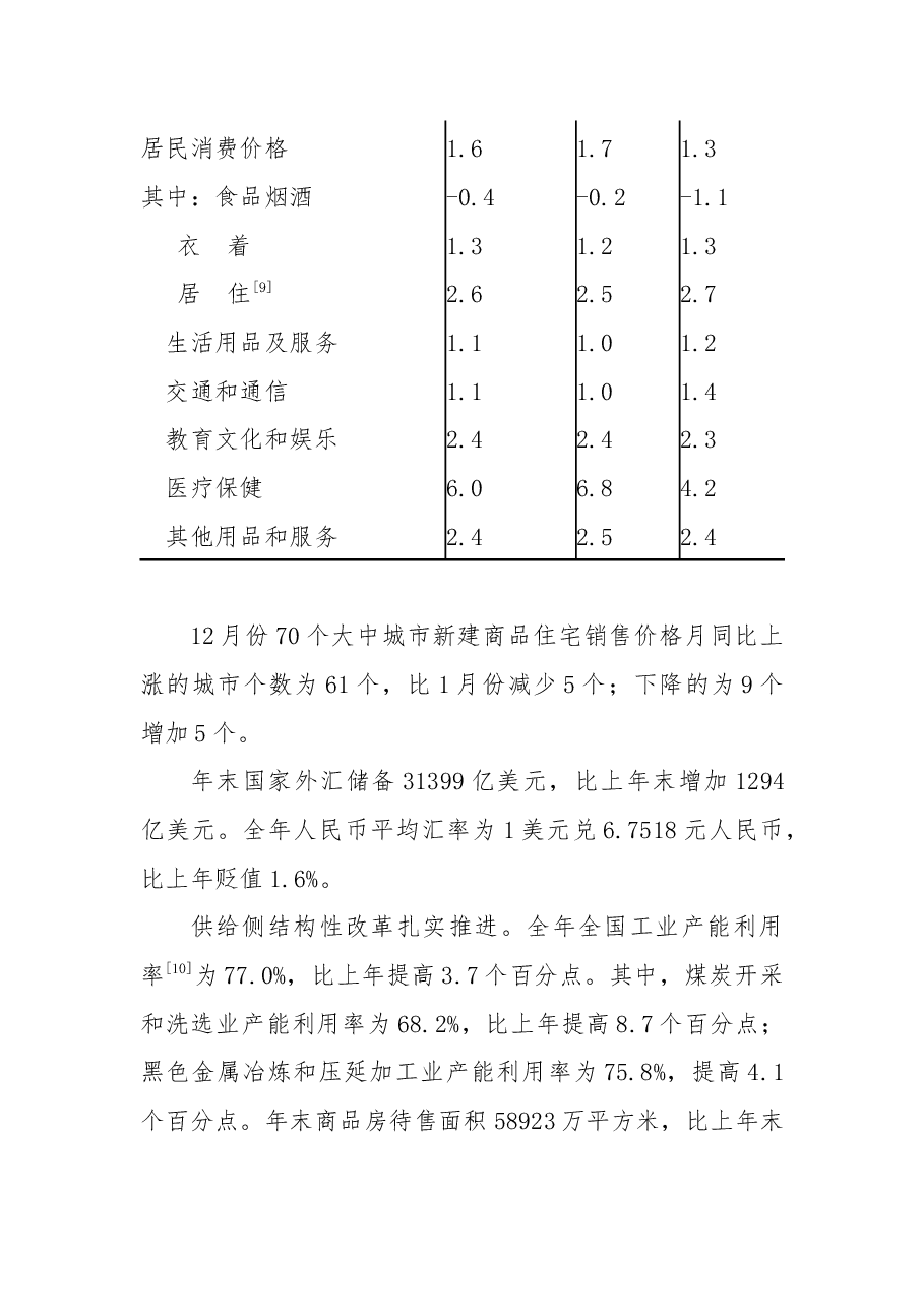 2017年国民经济和社会发展统计公报.docx,第4页预览