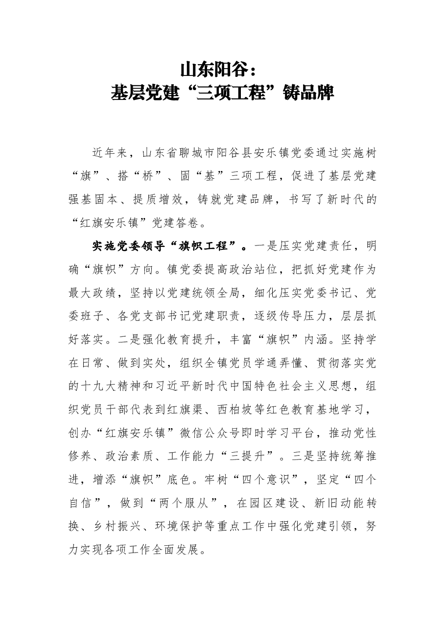 山东阳谷:基层党建“三项工程”铸品牌.docx,第1页预览
