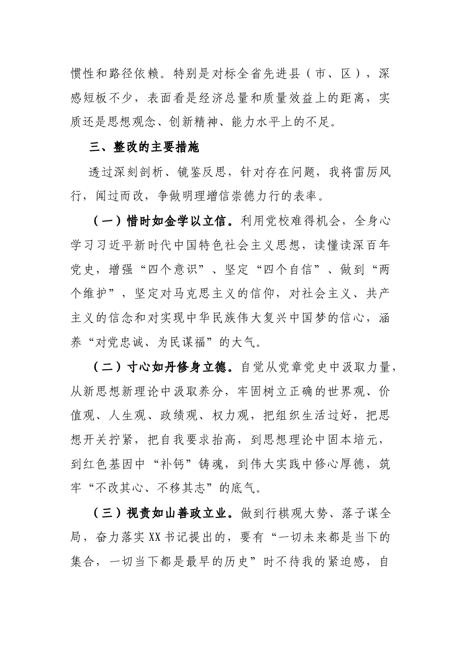 X县长党性分析材料.docx,第4页预览