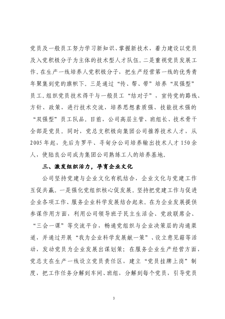 激发党建活力培育企业品牌.doc,第3页预览