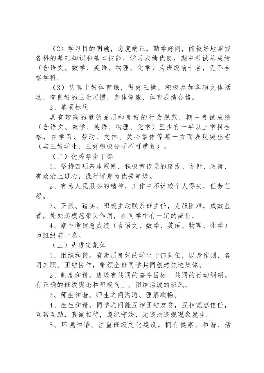 学校2023年各项学生评优和奖励办法.docx，第2页预览