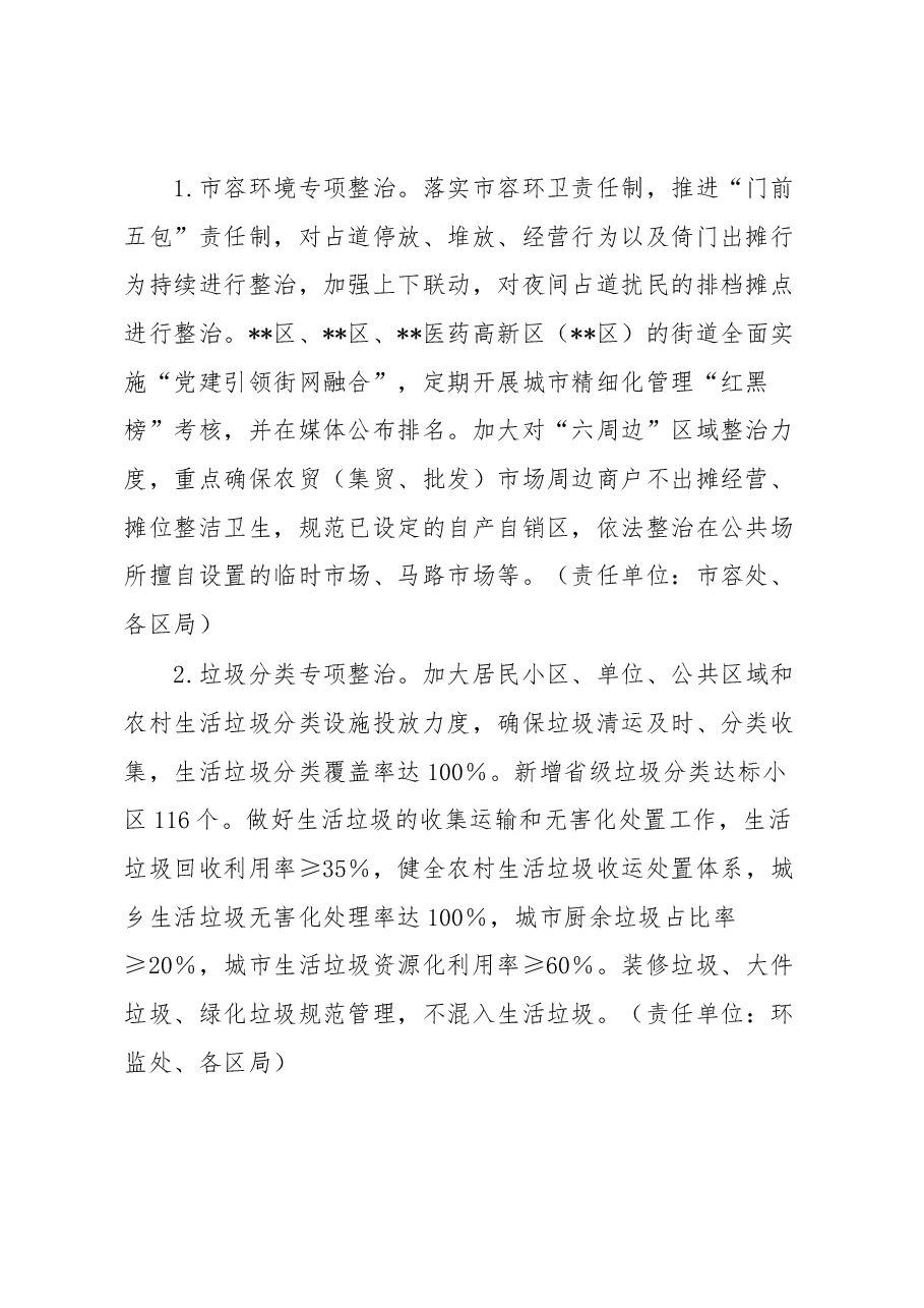 市城管局2023年深化全国文明城市创建工作实施方案.docx,第2页预览