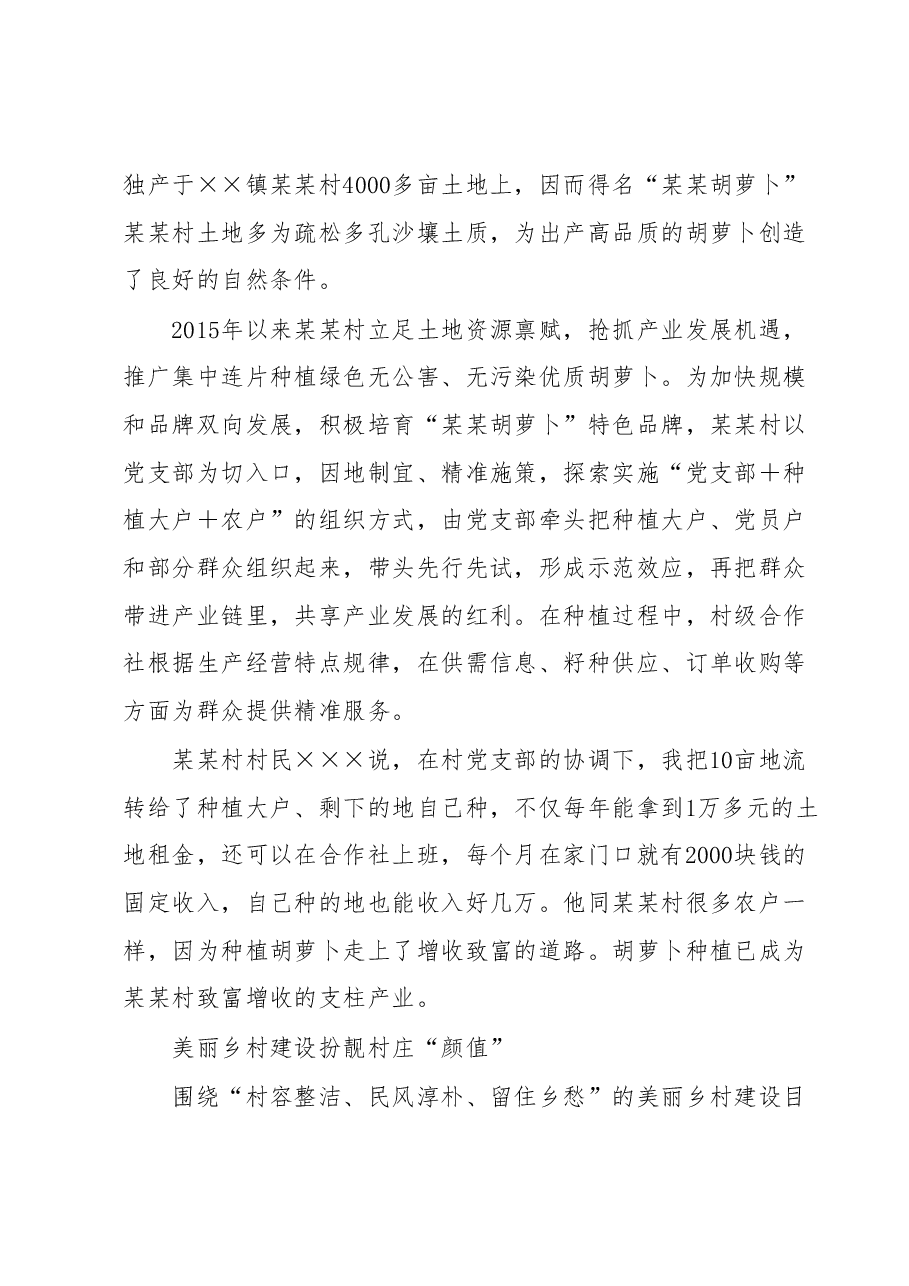 党建引领乡村振兴典型案例.docx,第2页预览
