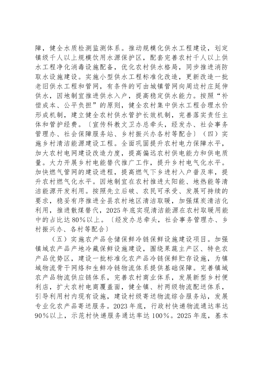 2023年度在XX镇乡村建设行动方案.docx,第3页预览