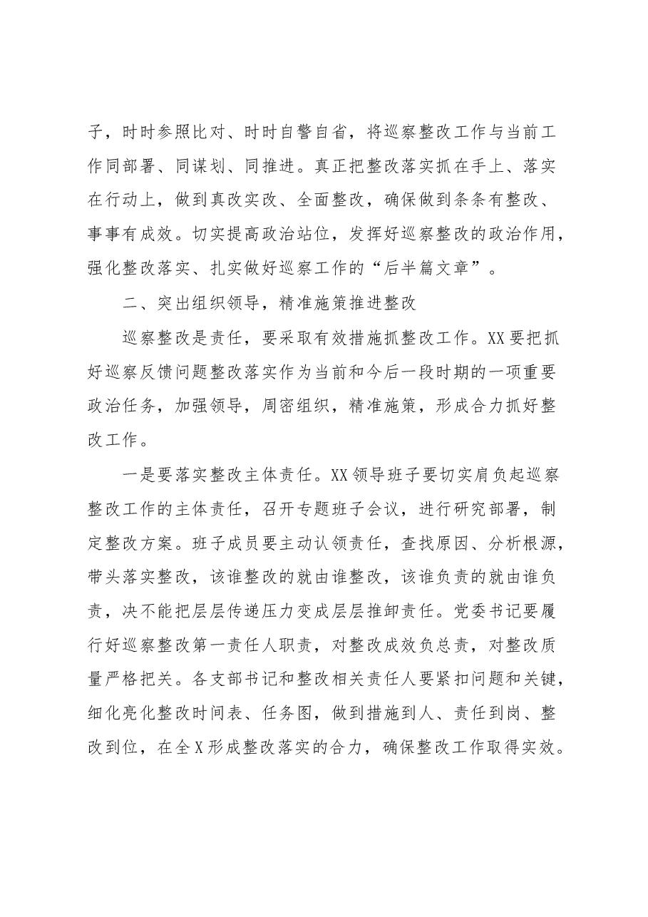 关于巡察巡视反馈会上的讲话.docx,第2页预览