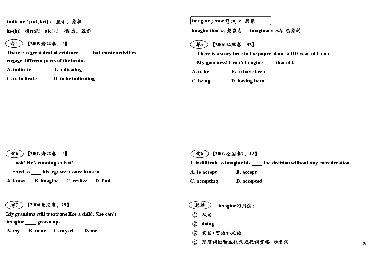 高考必背词汇+真题实战演练(7).pdf,第3页预览