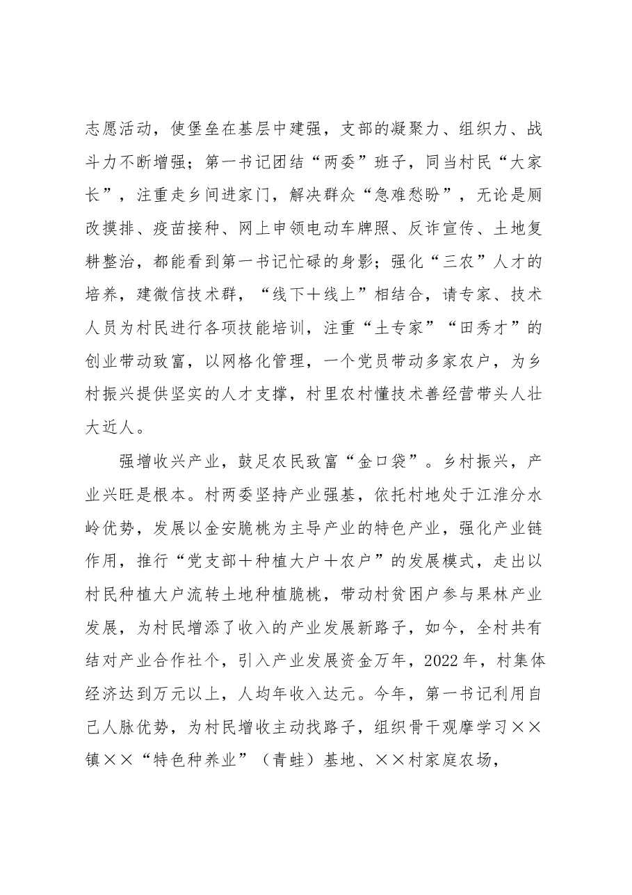 乡村振兴演讲稿:强组织强增收强治理“三强”助力乡村振兴.docx,第2页预览