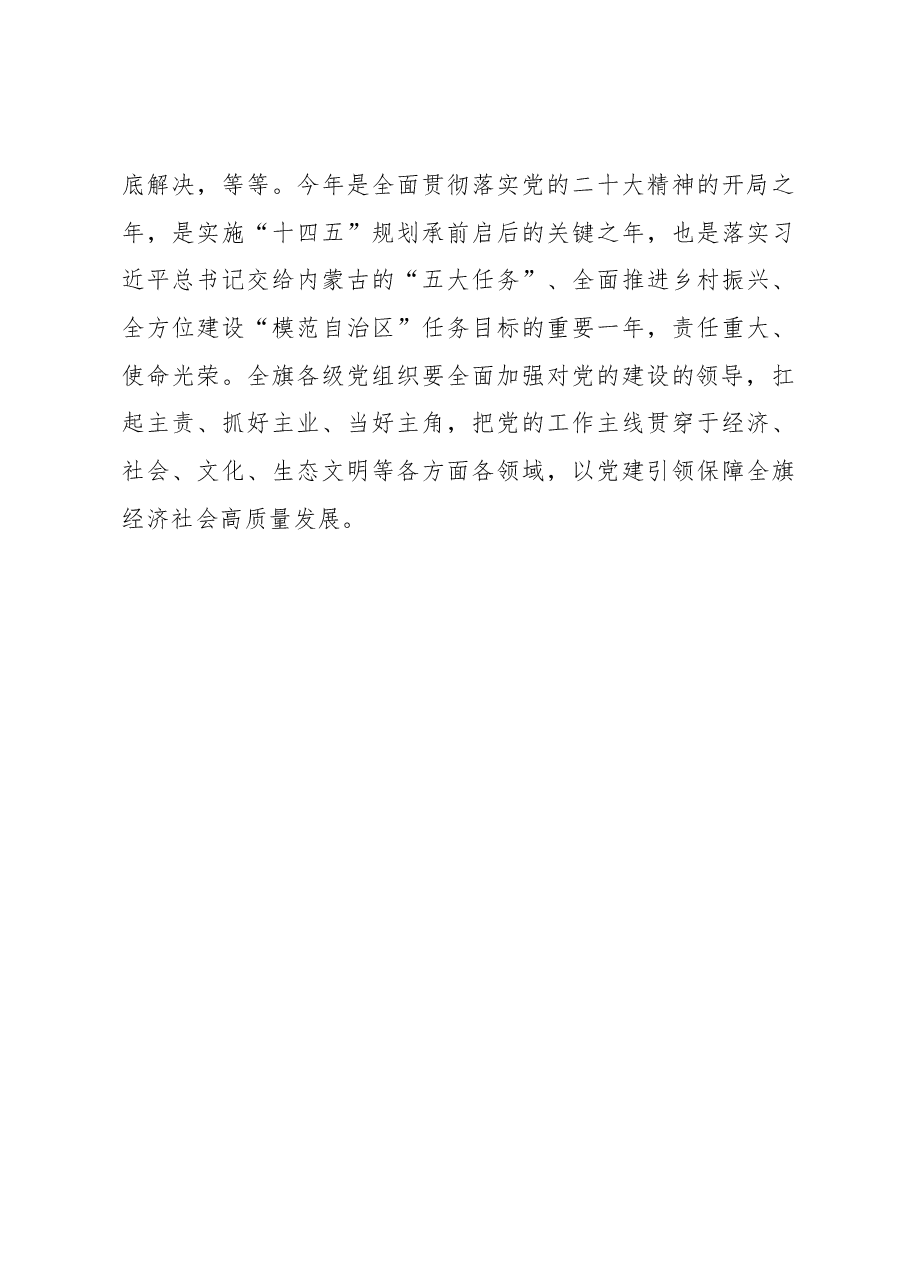 在2023年党建工作会议暨党的建设工作领导小组2023年第一次会议上的讲话.docx,第3页预览