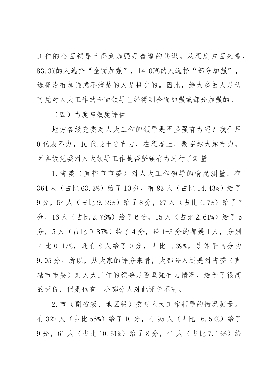 关于党领导人大工作的现状调研报告.docx,第4页预览