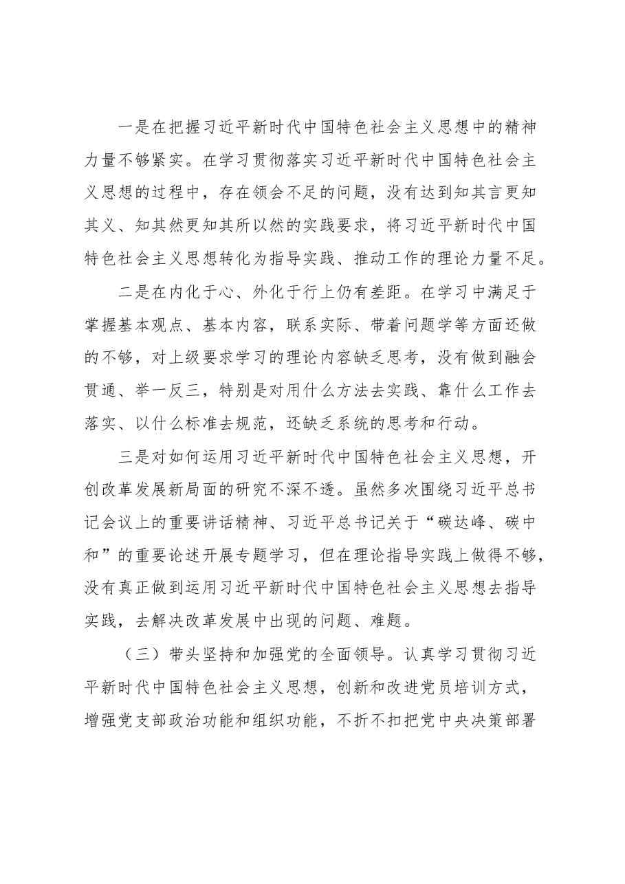 2023年主题教育检视报告.docx,第3页预览