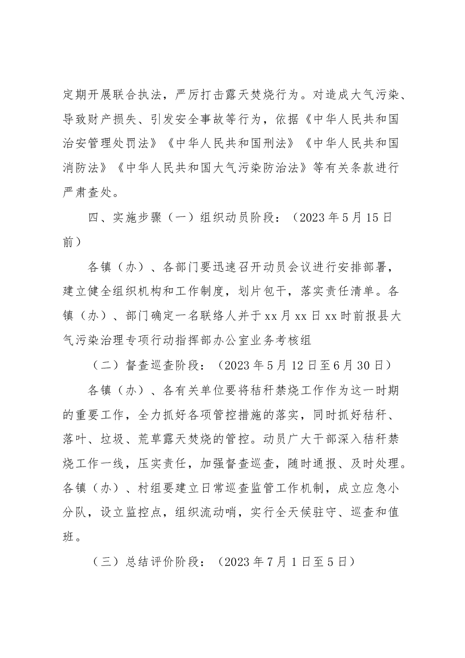 xx县2023年夏季秸秆禁烧工作方案.docx,第3页预览