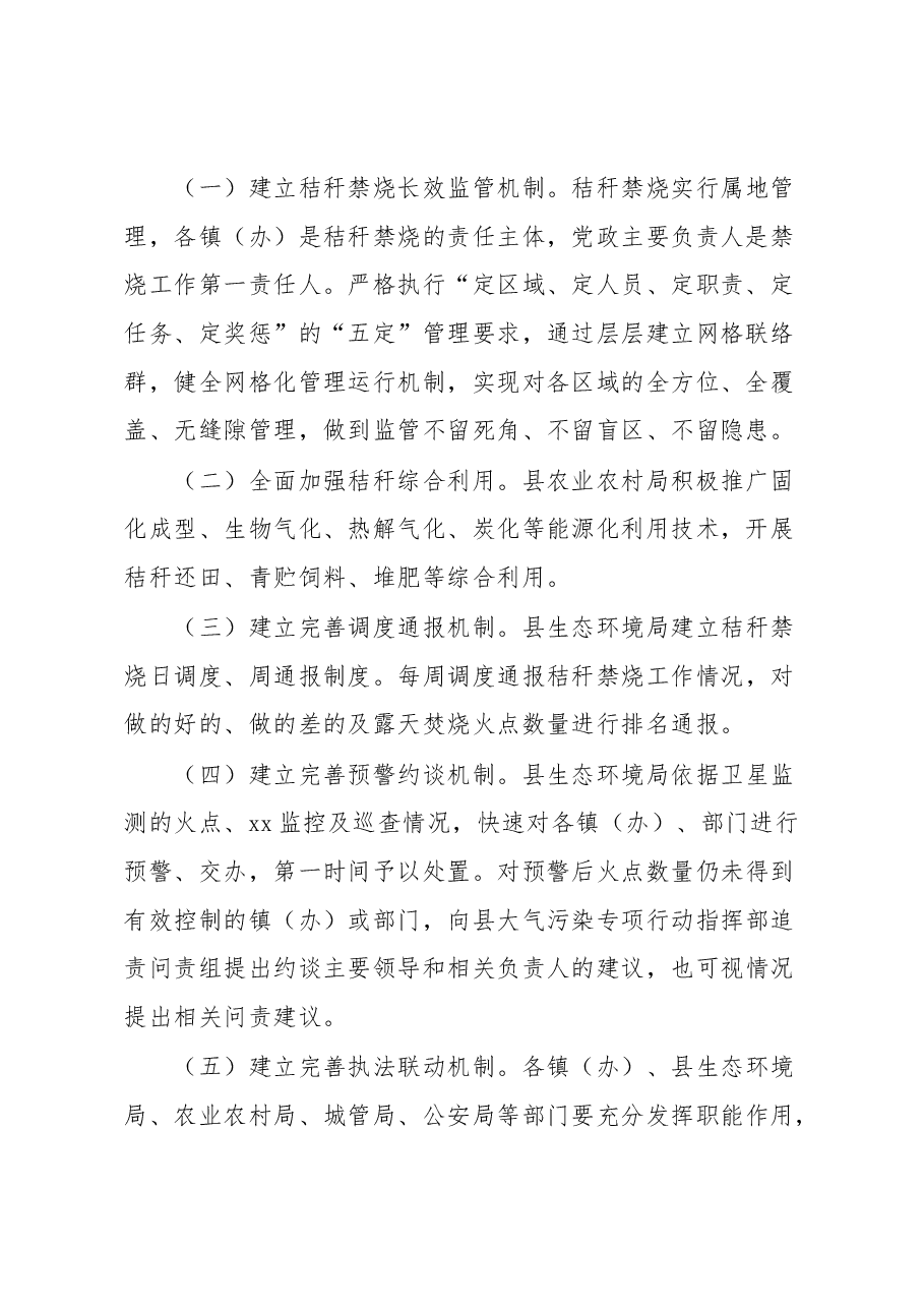 xx县2023年夏季秸秆禁烧工作方案.docx,第2页预览