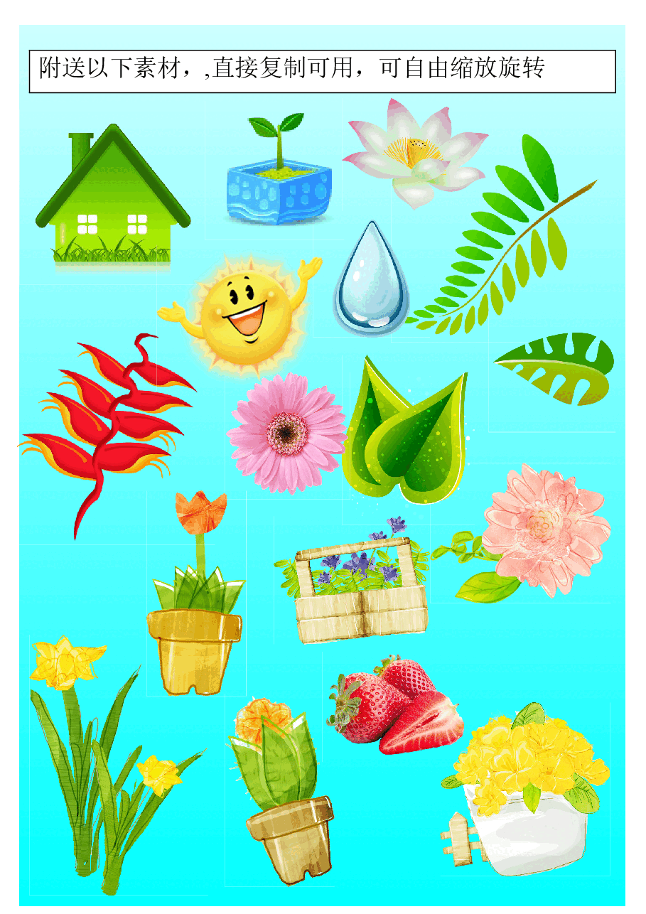 植物插图素材.doc,第1页预览