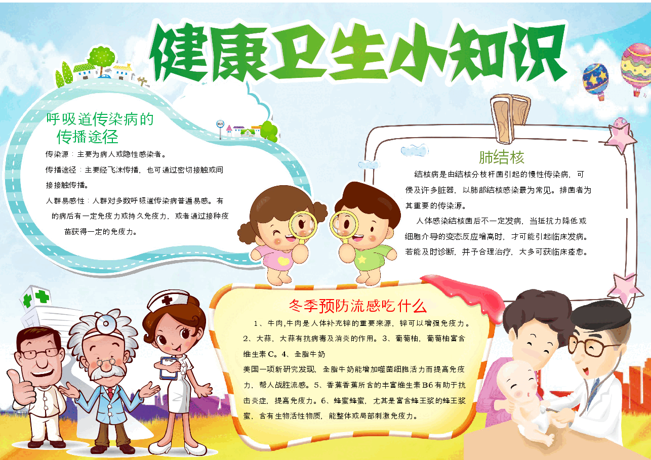 健康小报8.docx，第1页预览