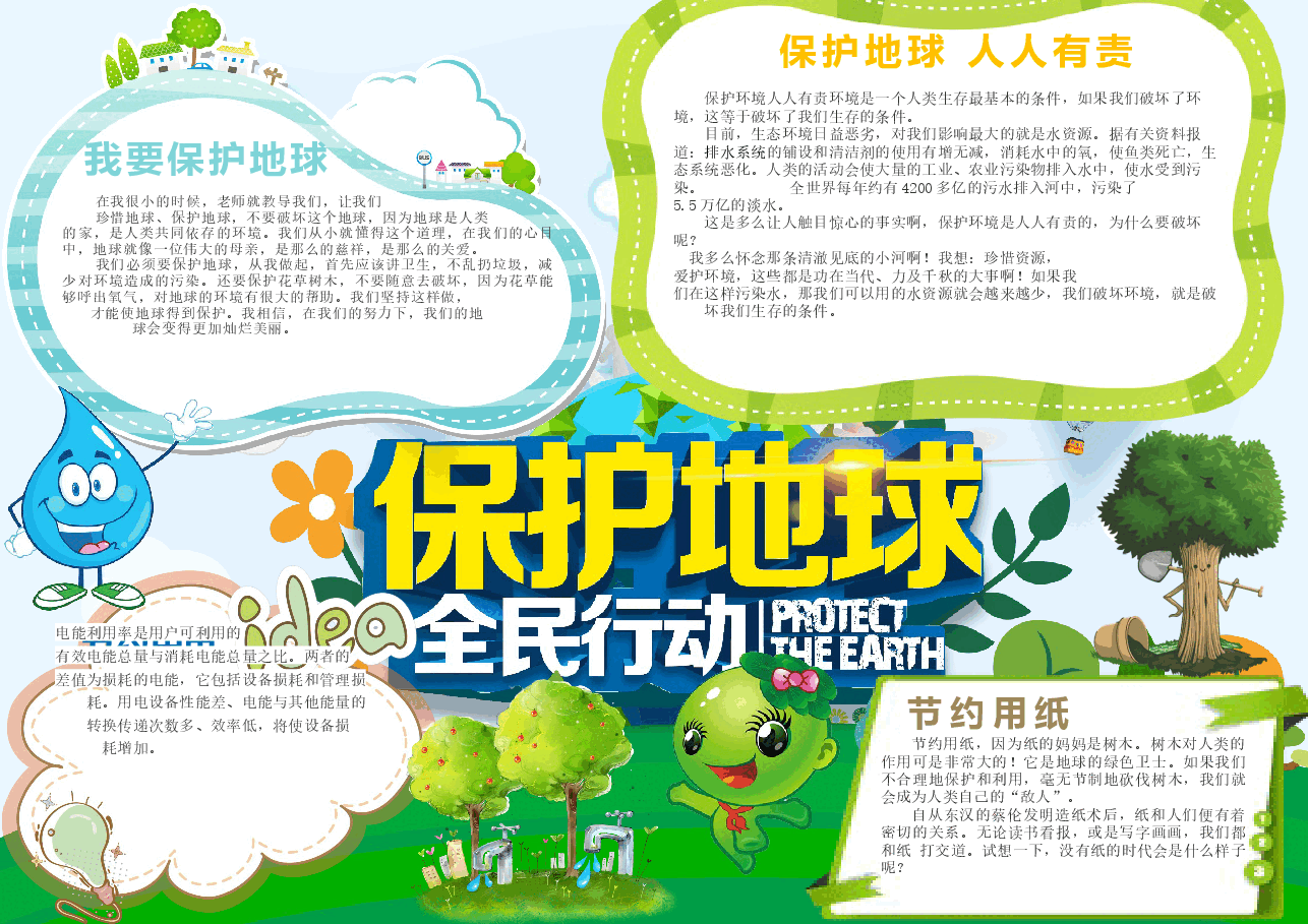 低碳环保手抄报 (4).docx,第1页预览