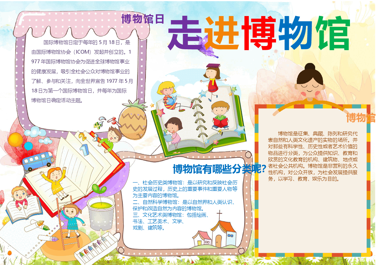 博物馆手抄报1.docx,第1页预览
