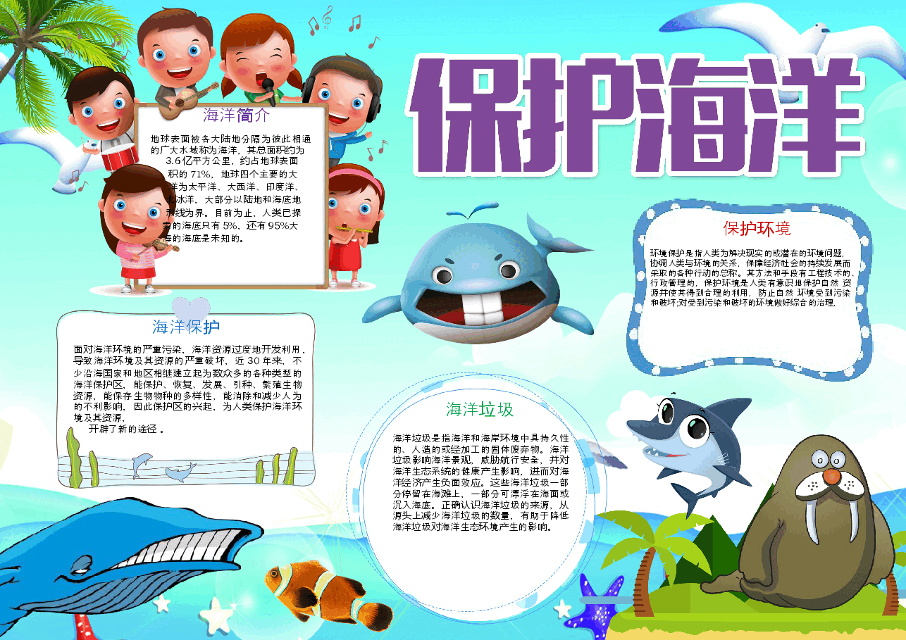 保护海洋环境手抄报 (3).docx,第1页预览