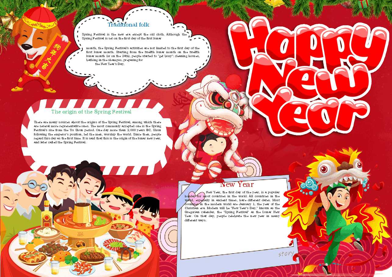 英语新年小报5.docx,第1页预览