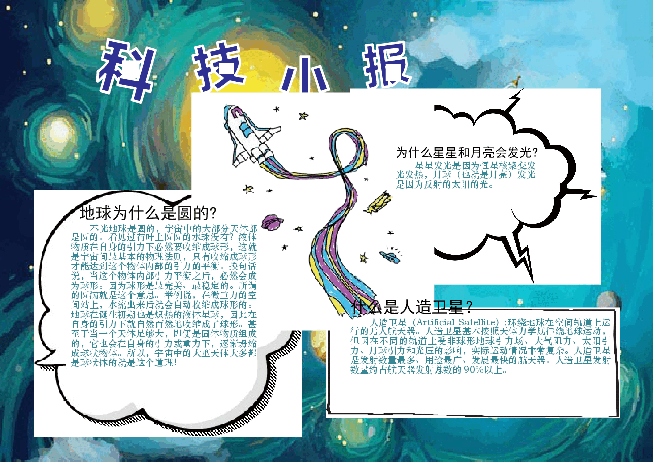 科技小报 (7).docx，第1页预览