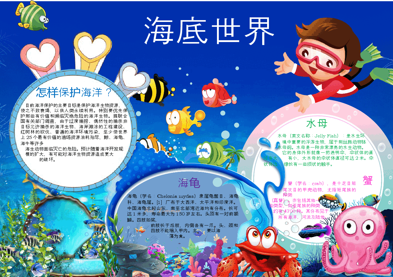 海洋世界手抄报 (6).docx,第1页预览