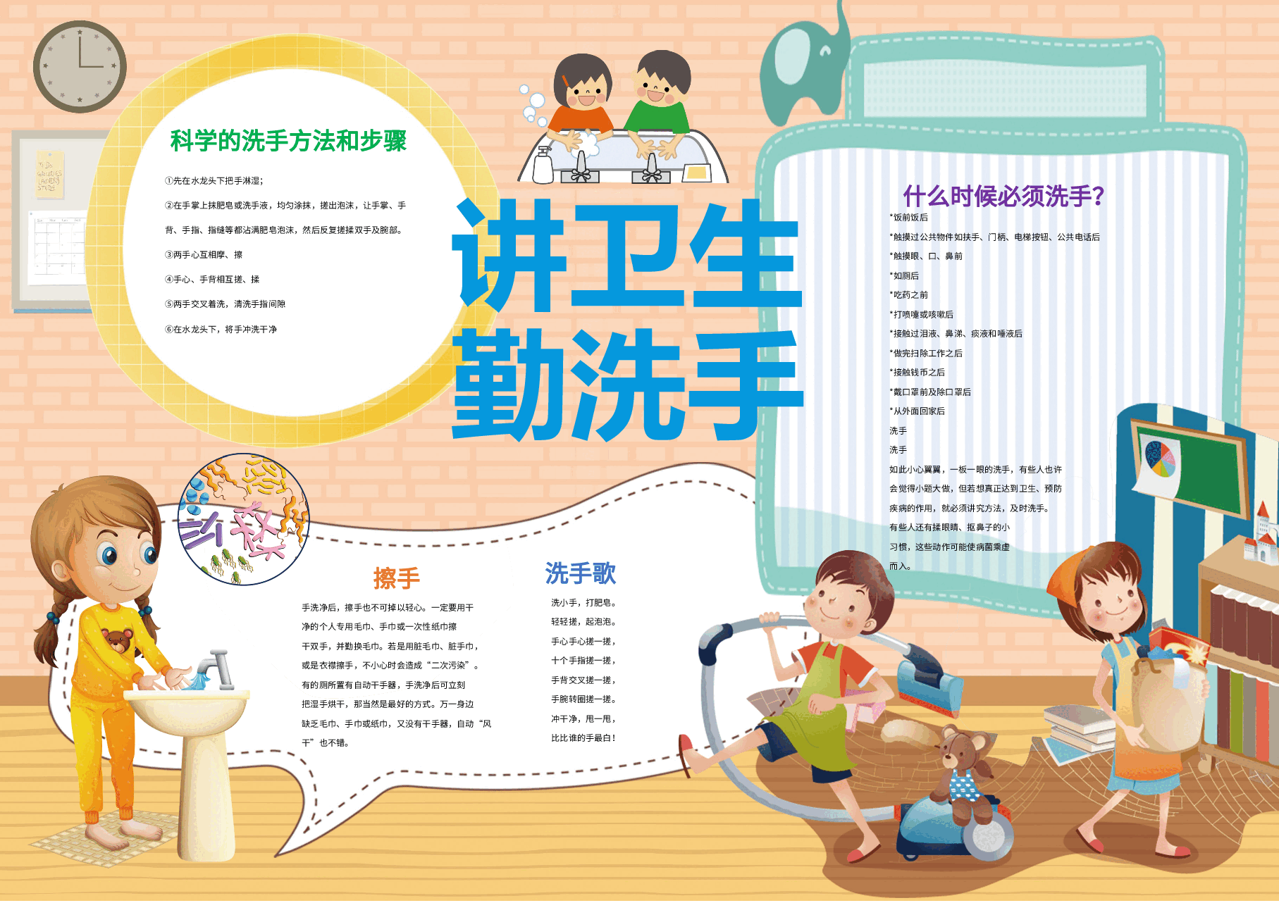 洗手小报 (1).docx，第1页预览