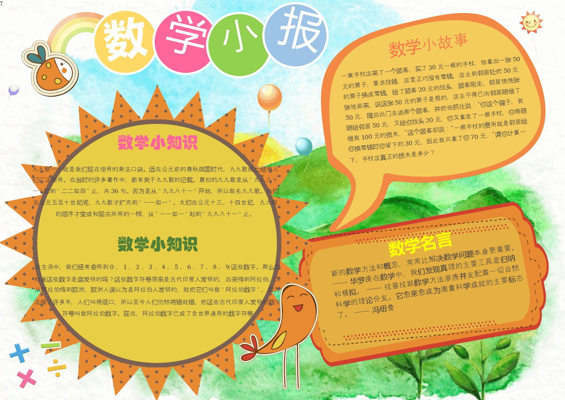 数学小报 (21).docx,第1页预览