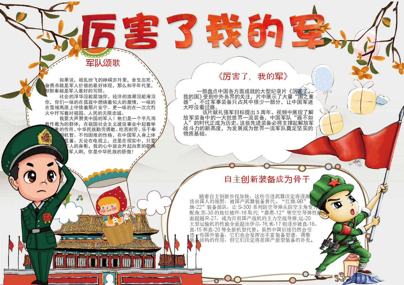 厉害了我的军.doc,第1页预览