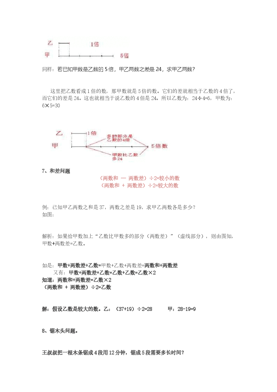 人教版小学三年级数学下册知识点预习.docx,第4页预览