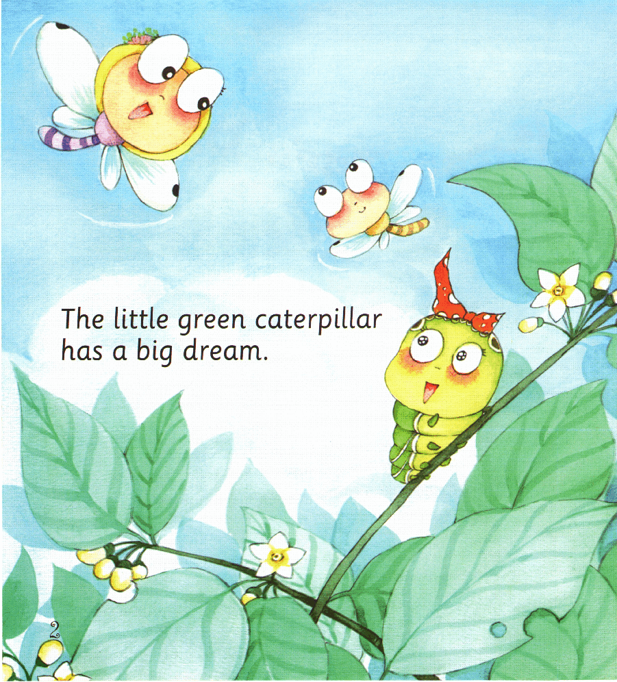 【小学英语启蒙绘本阅读】毛毛虫的梦想.pdf,第2页预览